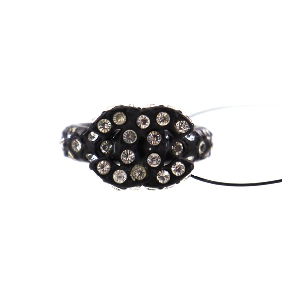 Chanel CC Rhinestone Ring - Picture 2 of 12